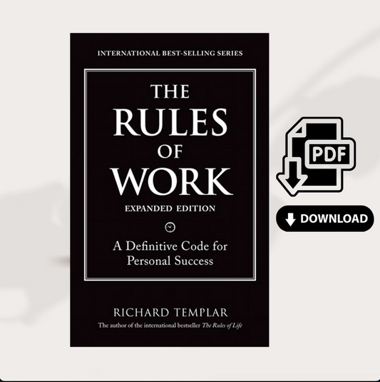 Richard Templar The Rules of Work - PDF Download