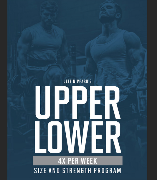 Jeff Nippards Upper Lower Body 4x Per week Program