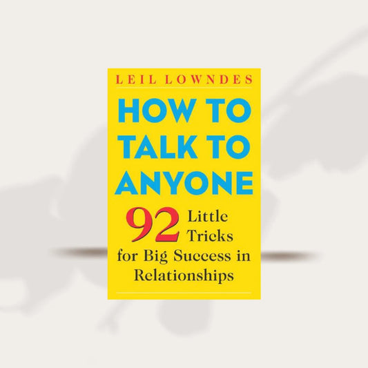92 little tricks how to talk to Anyone- Leil Lowndes PDF Digital Download