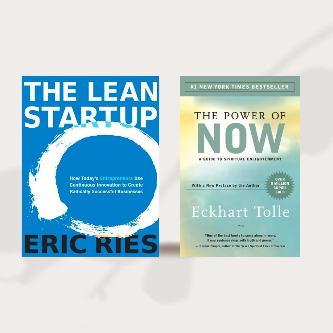 The Power of Now by Eckhart Tolle and The Lean Startup by Eric Ries PDF Download